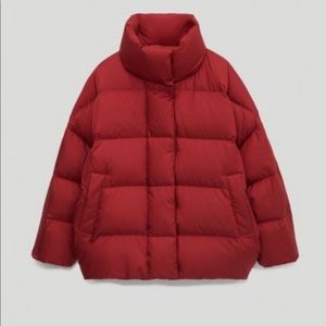 Massimo Dutti Cropped down jacket